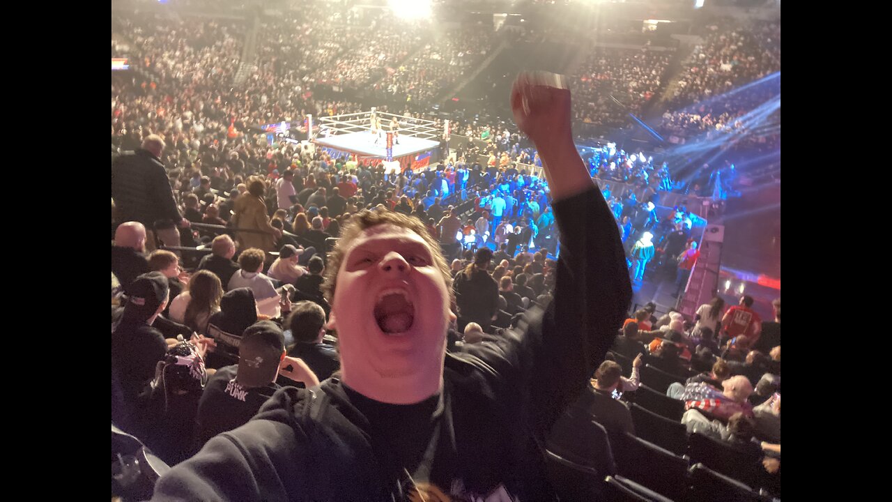Me going to The WWE Monday night RAW Event In Minneapolis
