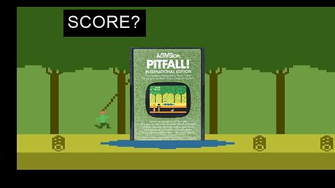 Pitfall - Atari 2600 | OK? Score... | Raw Gameplay