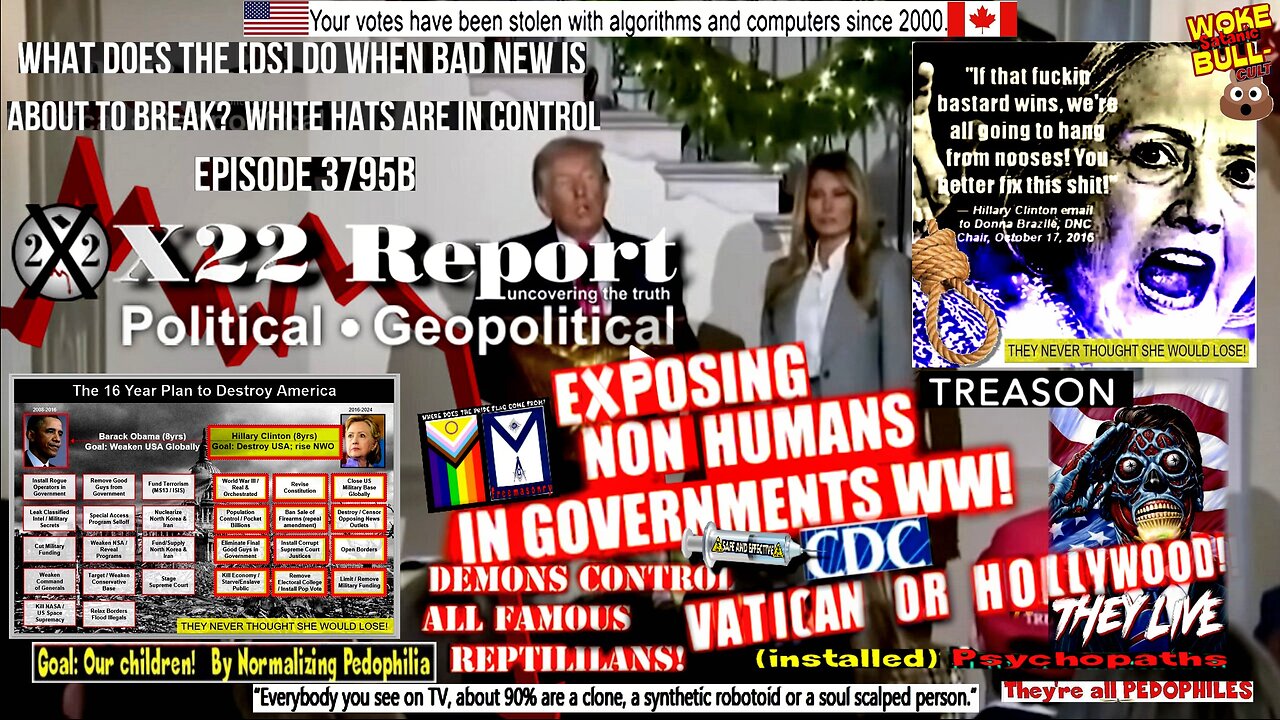 Ep 3795b - What Does The [DS] Do When Bad New Is About To Break? White Hats Are In Control