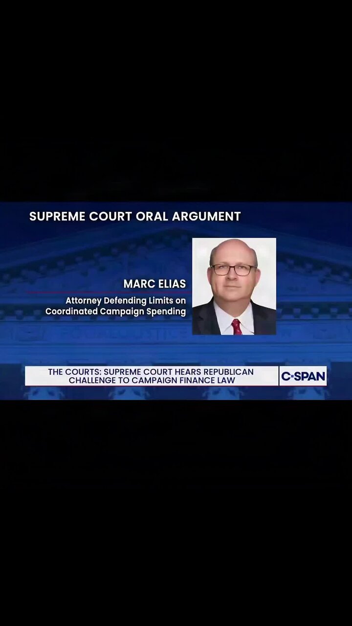 Justice Thomas Grills Russia Collusion Hoaxer Marc Elias About His Rambling Campaign Finance Arguments