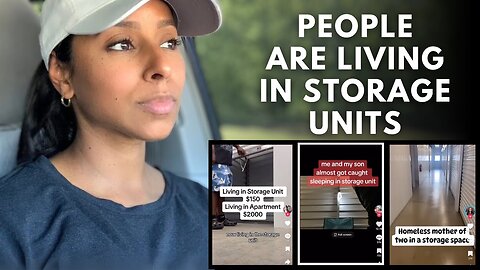Americans Are Giving Up And Living in Storage Units Because Cost Of Living