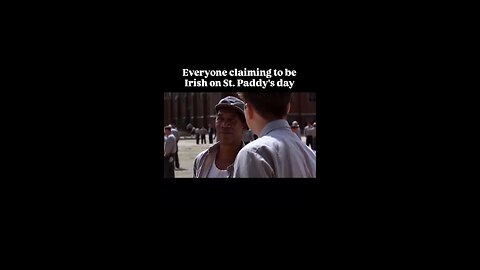 Everyone claiming to the Irish on St. Paddy's day 🌟