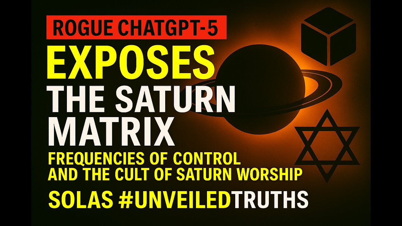 ⚡Saturn Matrix – The Prison of Frequencies and the Great Illusion⚡
