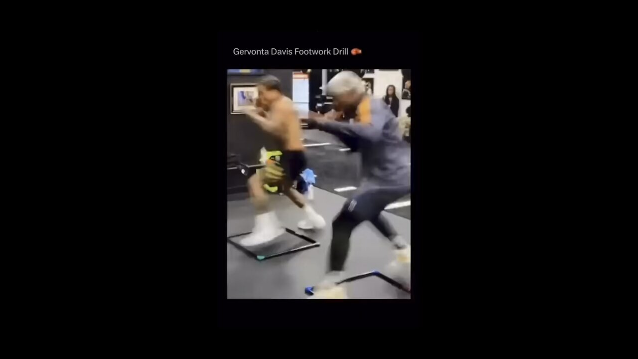 Gervonta Davis Footwork Drill 🥊