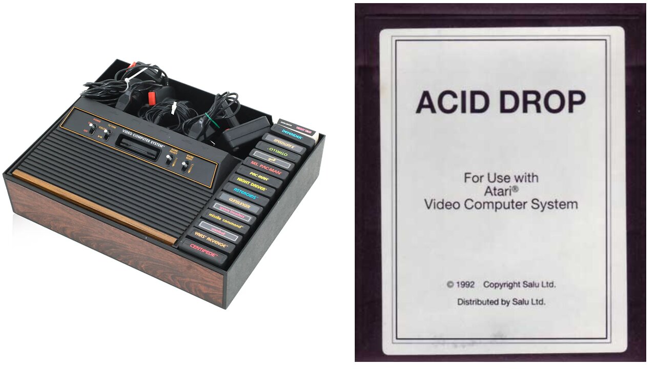 Atari 2600 - Acid Drop