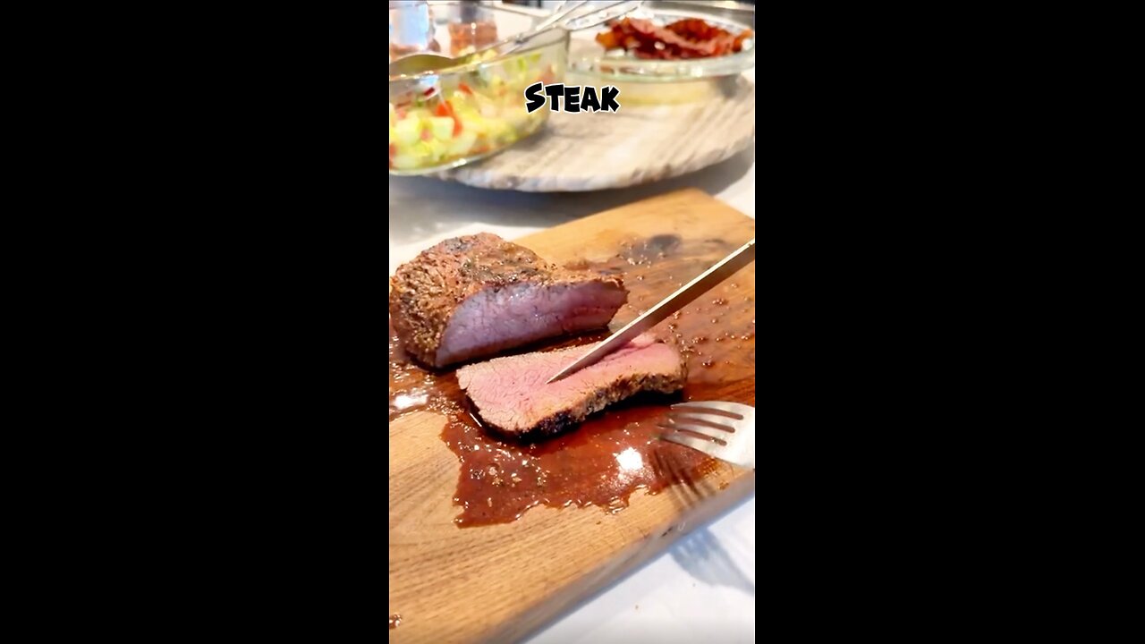 Steak for the win!