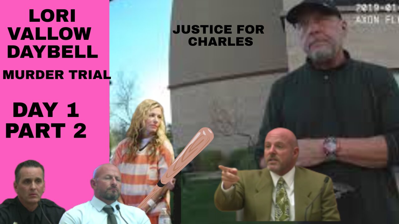 **BODY CAM** Day 1 Part 2 Lori Vallow Daybell Murder Trial Justice for Charles Vallow