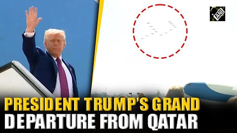 US President Donald Trump departs for UAE after visiting Qatar to continue his Middle East tour