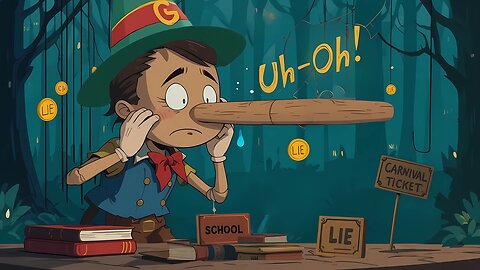 ✨ The Magical Tale of Pinocchio! ✨ | Bedtime Stories for Kids | English Fairy Tales | Read aloud
