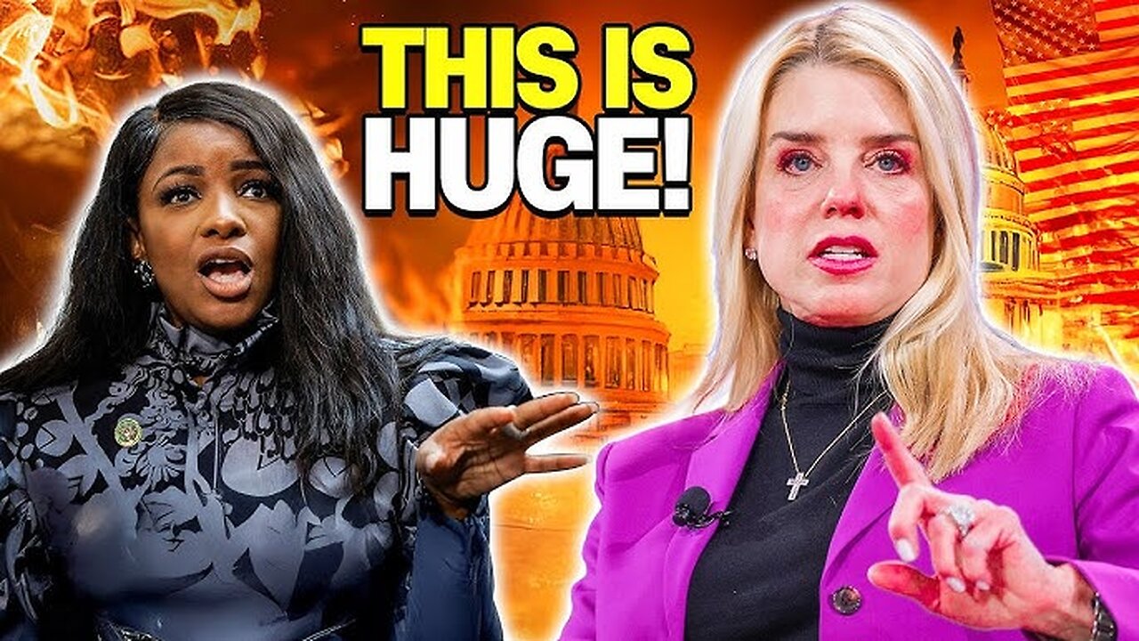 Pam Bondi Fires a Warning: Crockett’s Fiery Rhetoric on Musk Sparks Real-World Risks