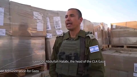 “We operate every day to bring in aid, Hamas operates every day to create a perception of crisis