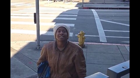 IP2 Stories - YoYo Picks On a Black Homeless Chick For Calling Him a Half-A-Fag