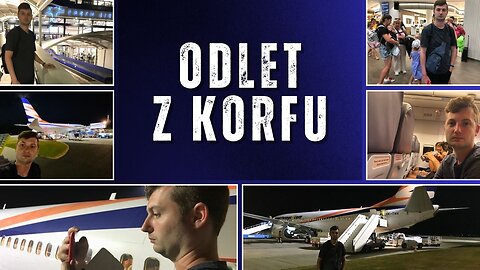 Poslední den na Korfu a odlet zpět do Brna | Letiště zblízka
