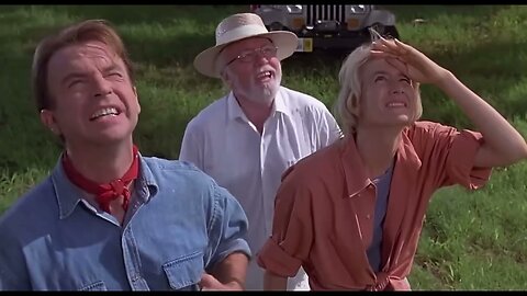 One of the most impactful moments in movie history "Welcome To Jurassic Park"