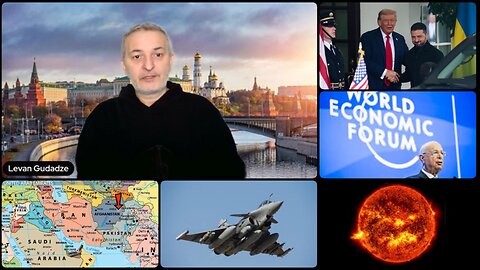 Ukrainian Energy Collapse. Trump Avoids Zelensky. US-Europe escalation. WEF. Middle East. Sun Storm