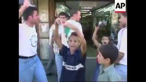 9/11 Palestinians celebrating.