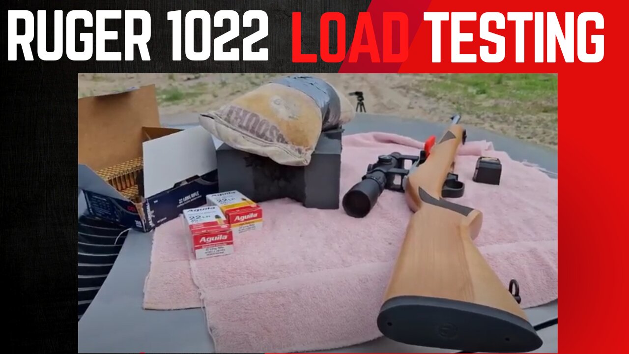Ruger 1022 Load Testing