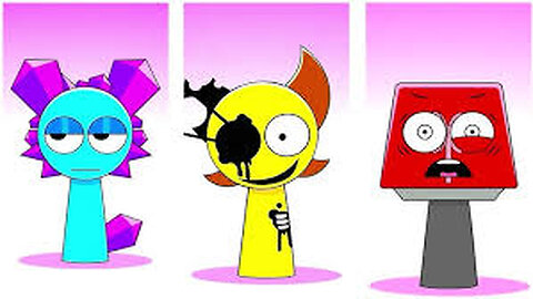 Sprunki OC Mroona and Wyrum Retake and Mili and GF Retake Phase 2 VS Phase 3 VS Phase 4 #squidgame