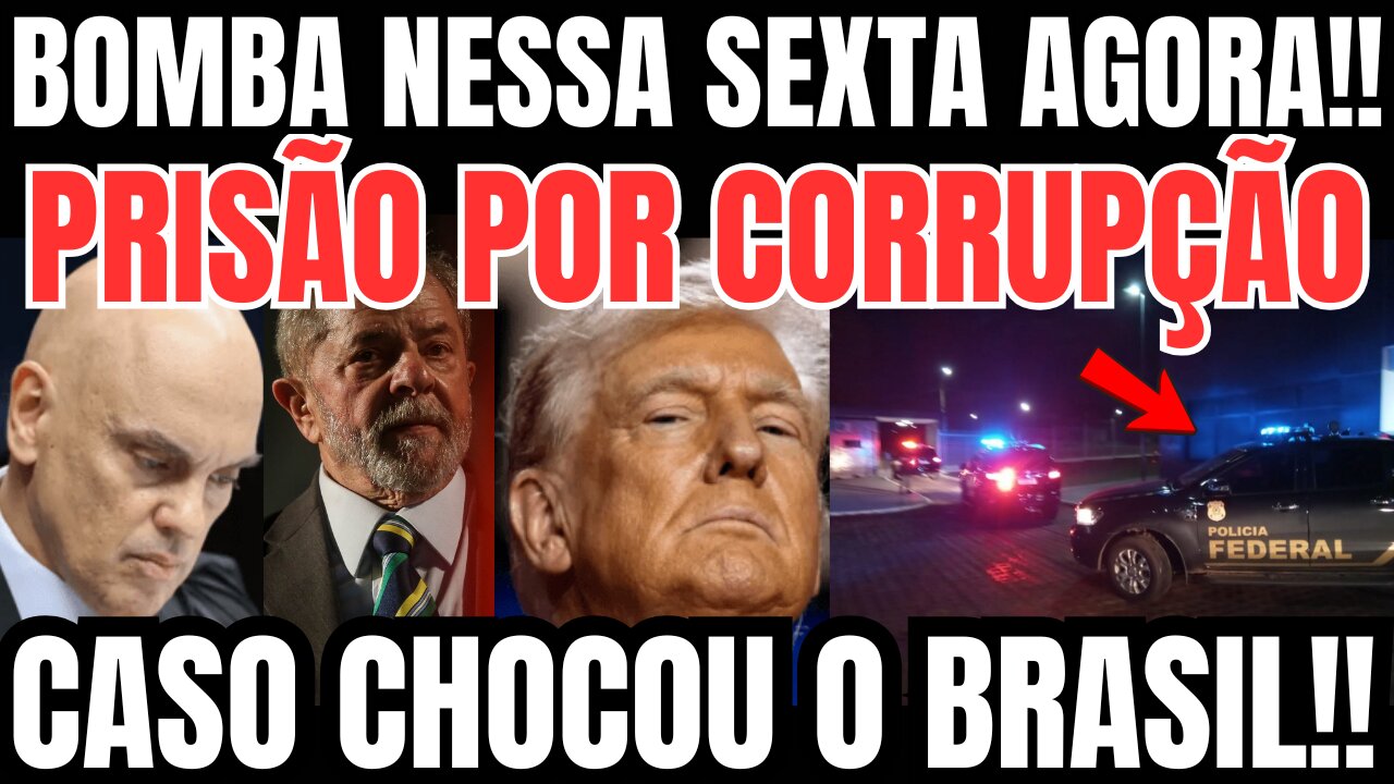 BOMBA!! ACABOU DE SER PRESO POR CORRUPÇÃO!! LULA DA SILVA DECLARA GUERRA CONTRA OS EUA!!