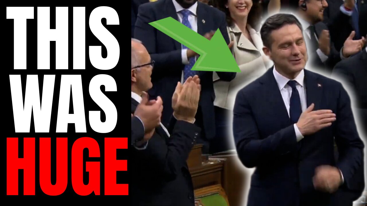 Poilievre Gets MASSIVE Standing Ovation!