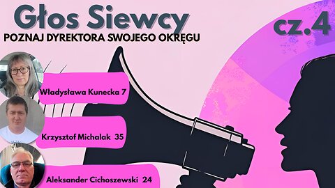 Poznaj dyrektora swojego okręgu cz.4