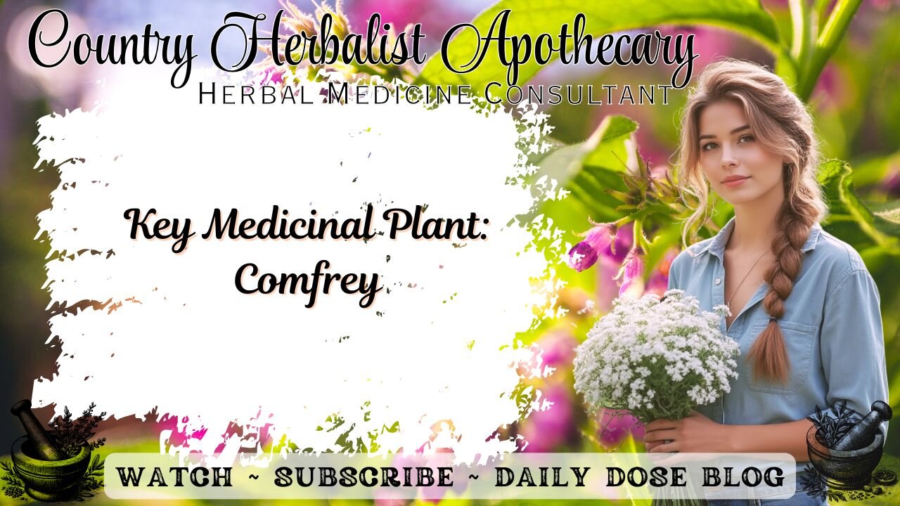 Key Medicinal Plant: Comfrey