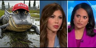 Kristi Noem VS NBC Kristen Welker Over Conditions At Alligator Alcatraz