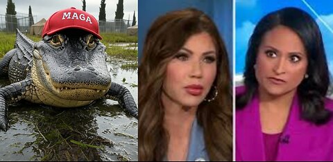 Kristi Noem VS NBC Kristen Welker Over Conditions At Alligator Alcatraz