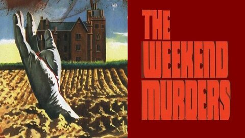 THE WEEKEND MURDERS 1970 Black Humor Mystery with Heirs of Estate Being Killed FULL MOVIE HD & W/S