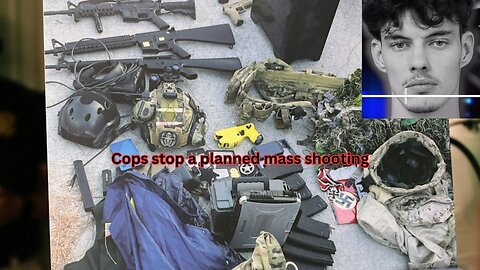Florida cops stop a man before he has the chance to do a mass shooting event