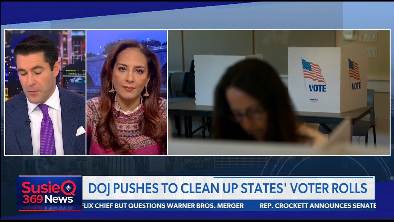 DOJ PUSHES TO CLEAN UP STATES' VOTER ROLLS