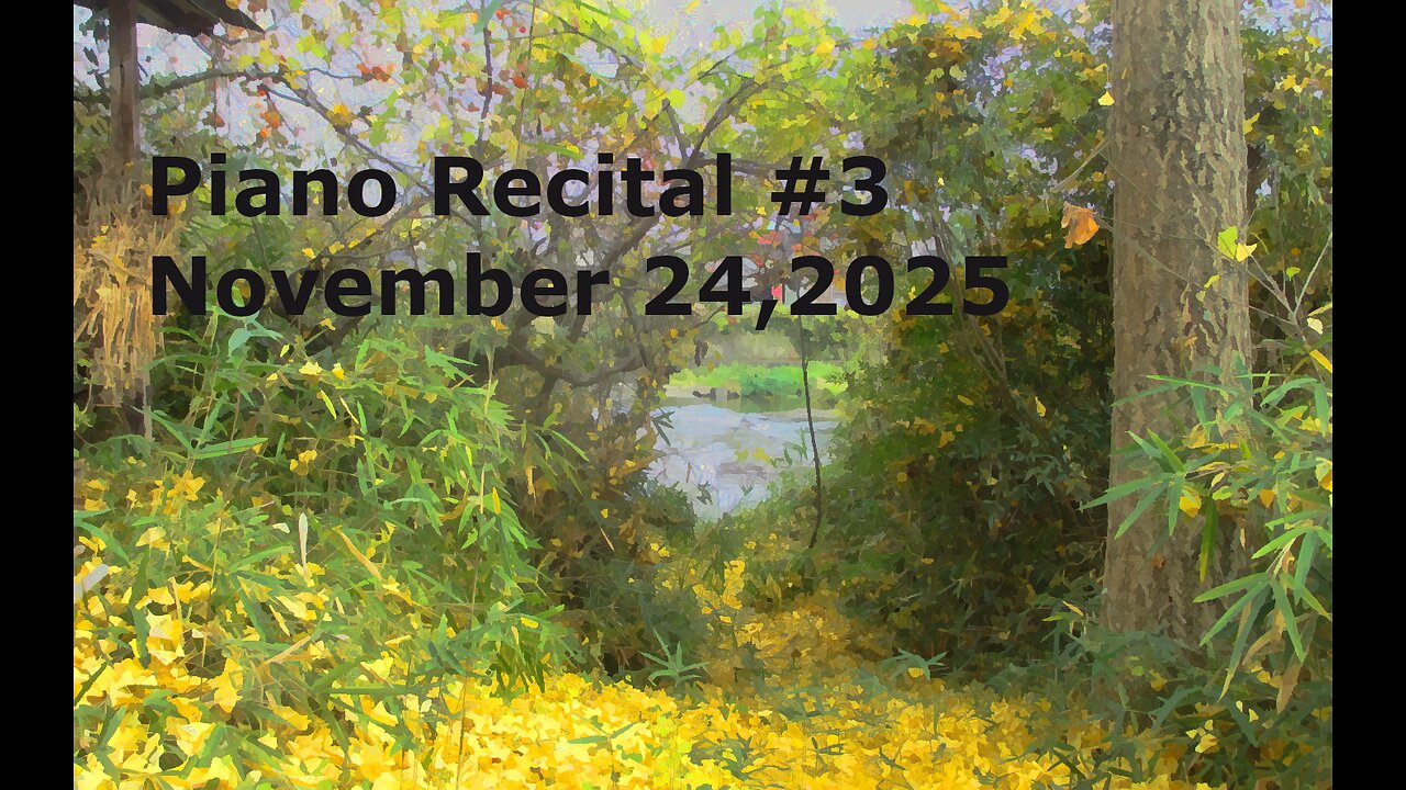 Piano Recital #3