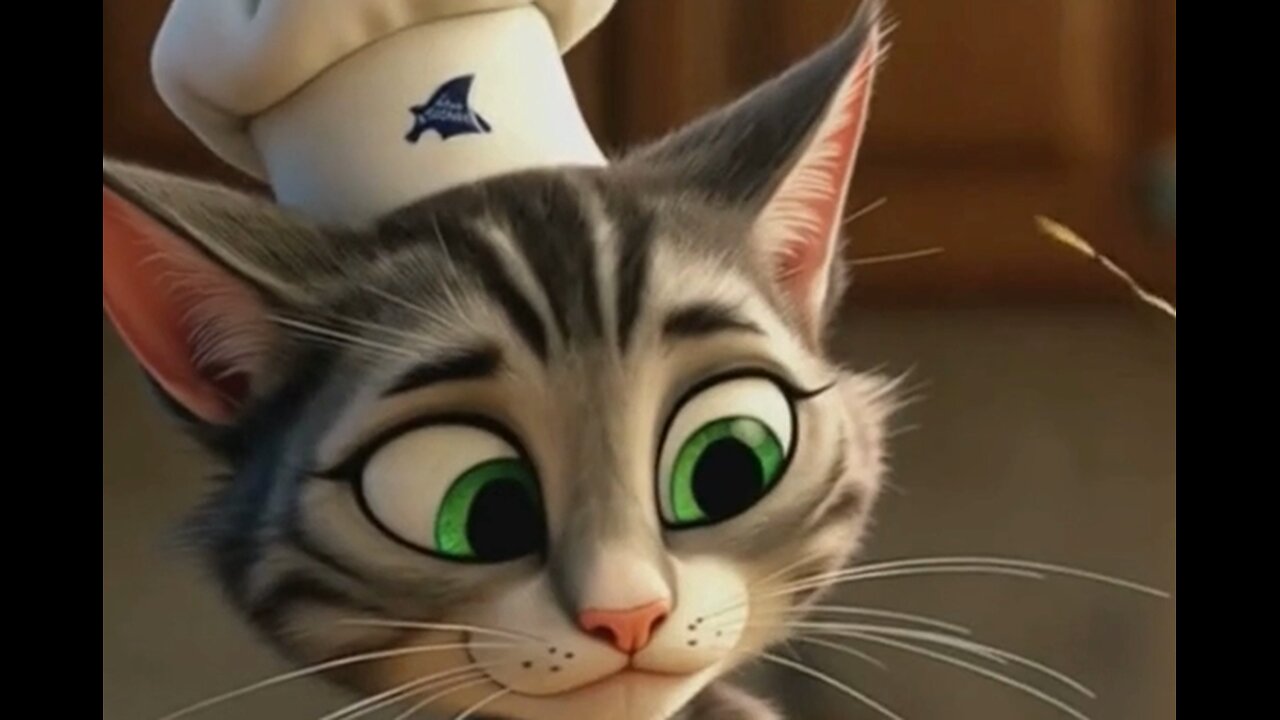 CUTE CAT TABBY MAKES PANCAKES!!!😺🥞🥞🥞