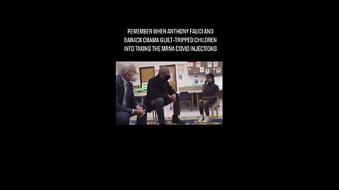 Obama and Fauci off to GITMO you go