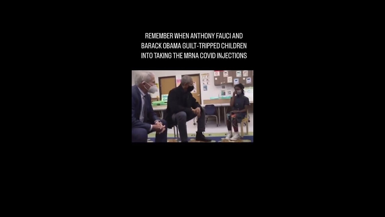 Obama and Fauci off to GITMO you go