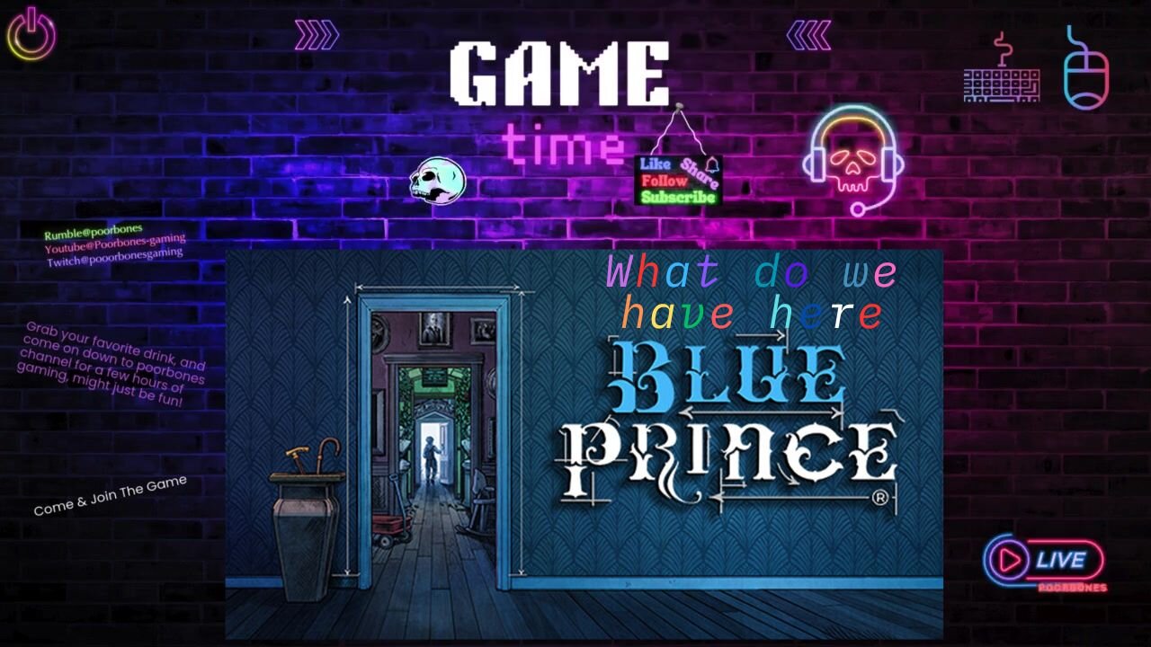 bones plays👣Blue prince🤔