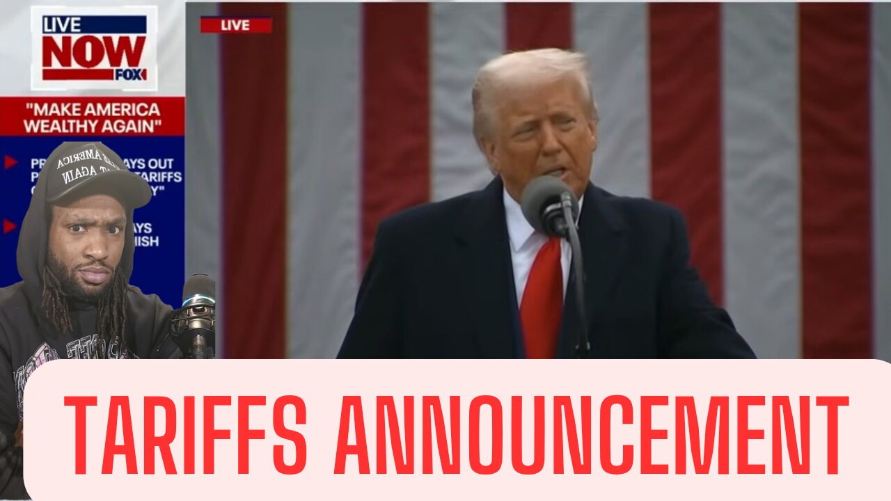 Trump announces tariffs plus more!
