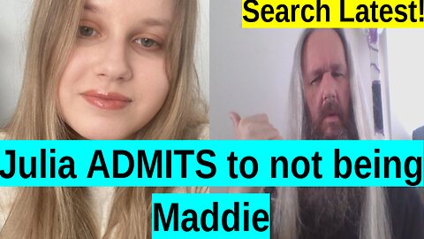 Julia Wandelt ADMITS Not Being Maddie & Madeleine McCann Search Latest