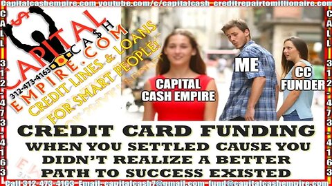 WHY GET CREDIT CARDS OR INVESTORS WHEN CAN GET CREDIT LINES & LOANS / 100 % LTV PRIVATE PRIVATE $$$$