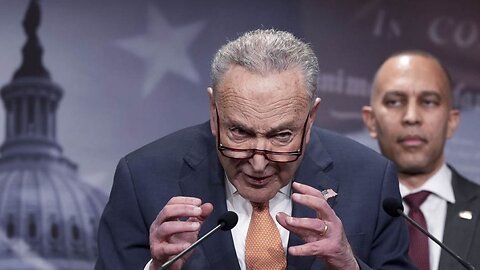 Popcorn! Democrats In SUCH Bad Shape Chuck Schumer Has To Hide From His Own Supporters And Voters