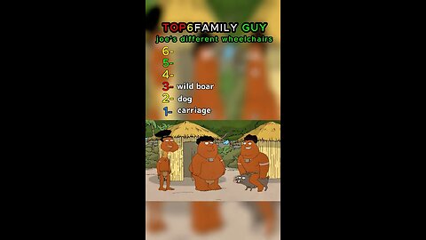 Top 6 Family Guy joe’s