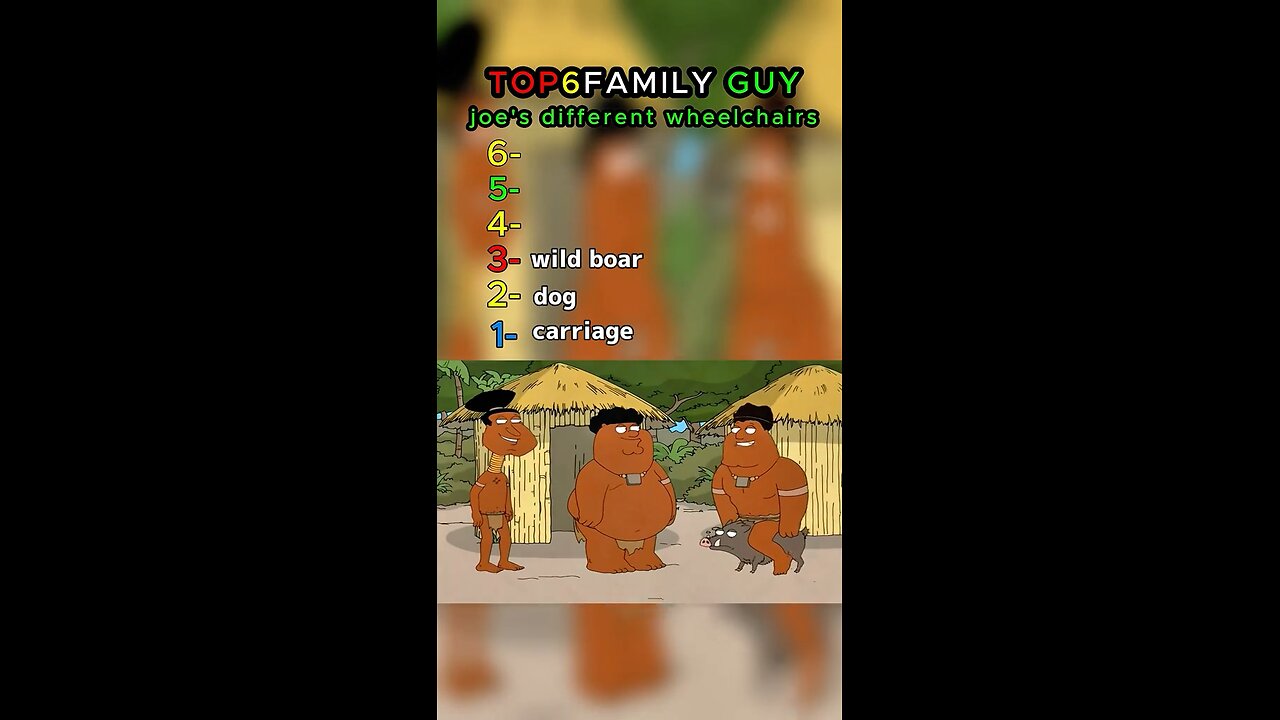 Top 6 Family Guy joe’s