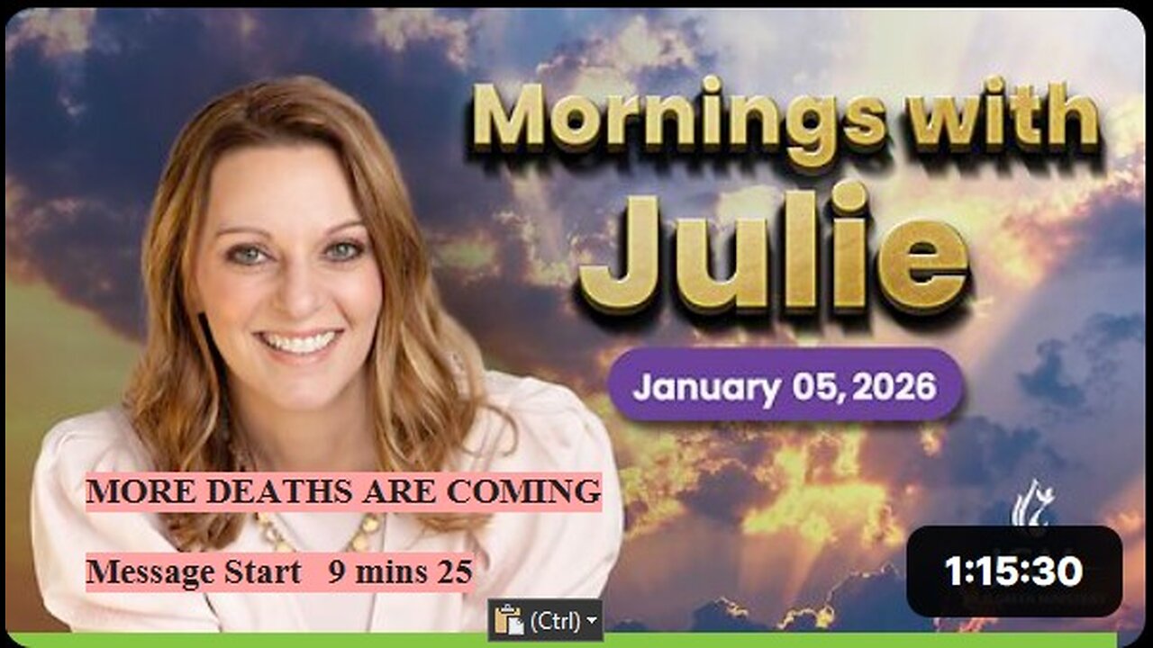 Julie Green subs MORE DEATHS ARE COMING