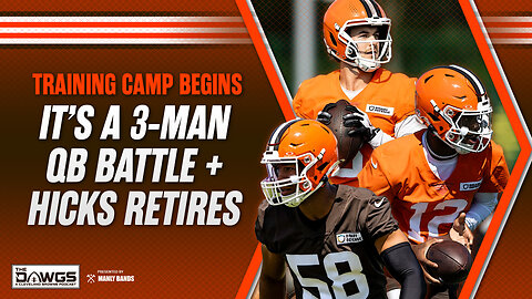 Training Camp Notes: It's a 3-Man QB Battle + Jordan Hicks Retires