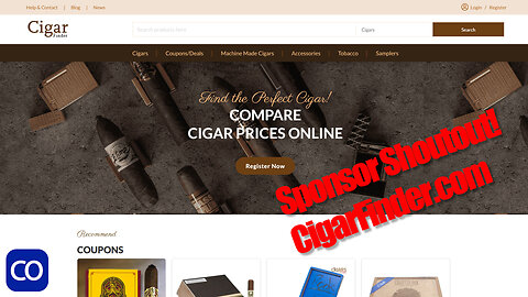 Sponsor Shoutout - CigarFinder.com