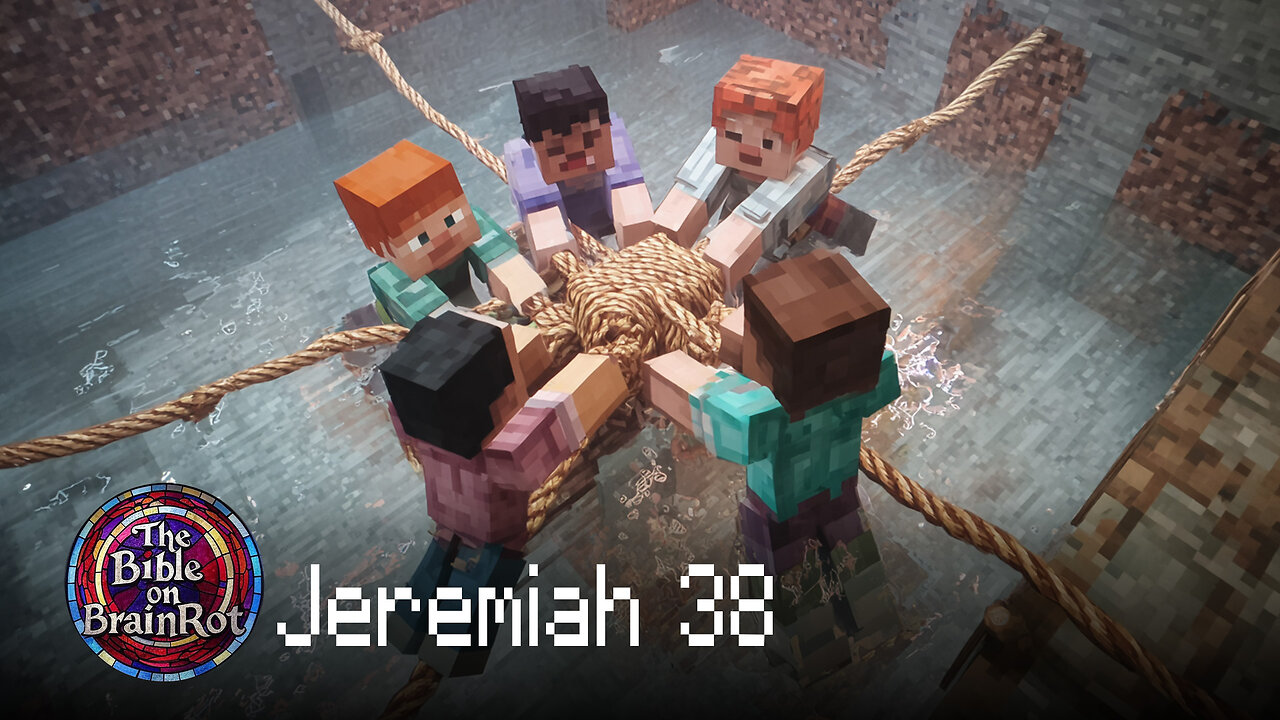 Jeremiah 38 – The Muddy Cistern | The Bible on BrainRot