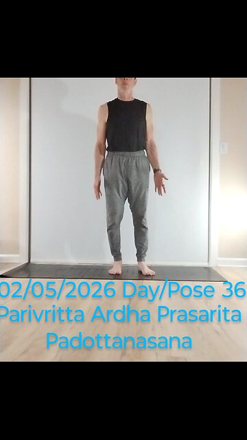 Parivritta Ardha Prasarita Padottanasana