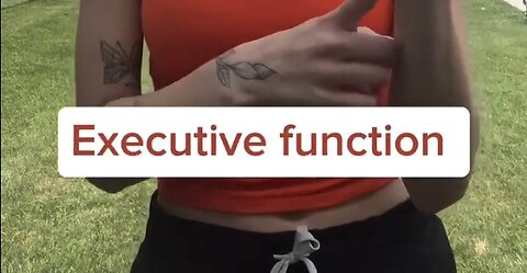 ASL/Captioned - Explaining what ADHD person has executive function chaos