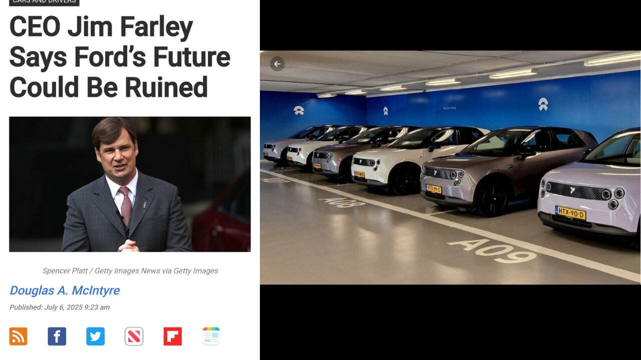 Nio. Ford's Jim Farley Just Spoke The Truth Out Loud #Nio #Onvo #Ford