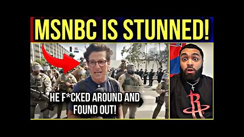 MSNBC Reporter Runs For His Life As Protests Turn Violent On Air!! Military Parade is Huge Success